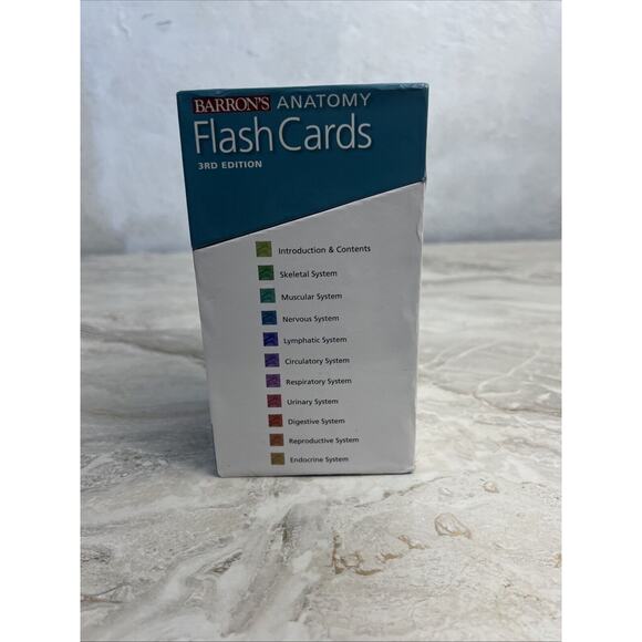 Anatomy Flash Cards by Ken Ashwell, 3rd Edition (2016, Flash Cards) - Picture 2 of 6